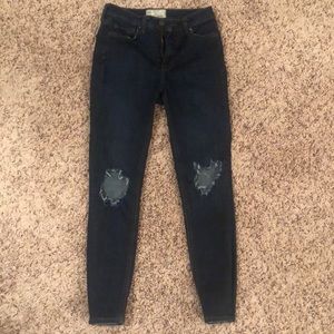 Free People skinny jeans